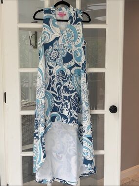 Island Company Persephone 100% Linen Dress - SZ M - EUC